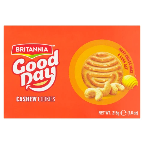 Britannia Good Day 216g Cashew Cookies