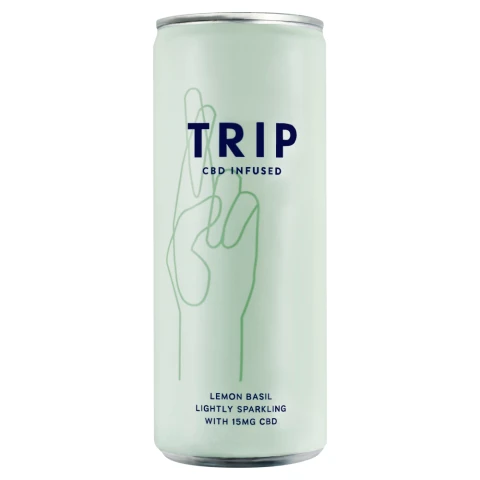 TRIP - CBD Infused Lemon Basil Drink - 250ml
