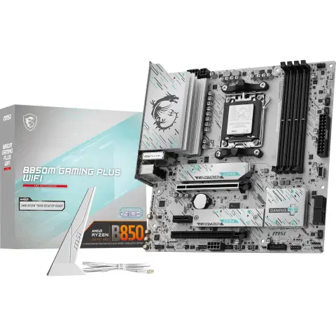 MSI B850M GAMING PLUS WIFI AMD B850 Socket AM5 micro ATX