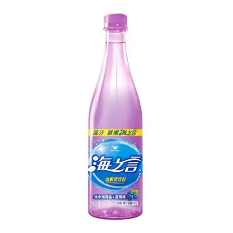 Unif Electrolyte drink (Sea salt+blueberry flavour)统一海之言蓝莓500ml