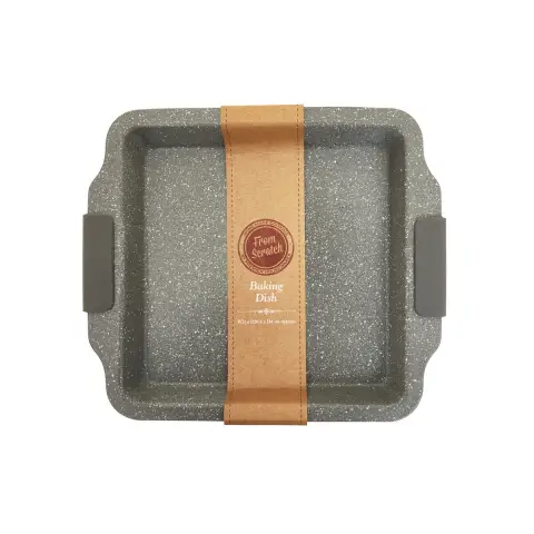 From Scratch Large Grey Square Roasting Tin