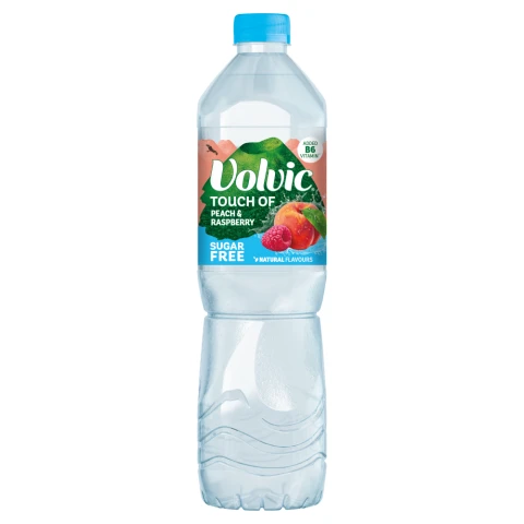 Volvic Touch Of Fruit Peach & Raspberry Vitality Flavoured Water 1.5L