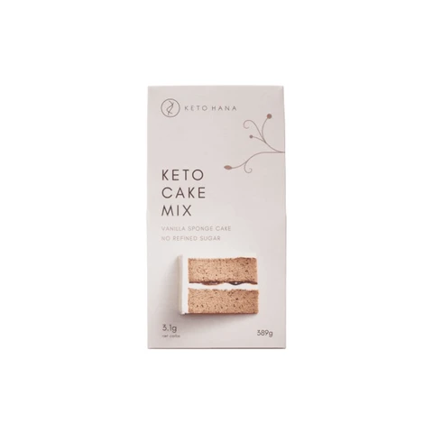 Keto Hana  Vanilla Sponge Mix  389g