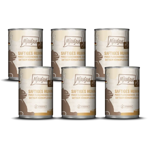 MjAMjAM Purer Fleischgenuss - saftiges Hühnchen pur 6 x 400 g
