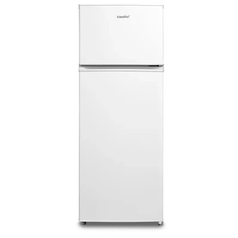Comfee RCT284WH2A Kühl-/Gefrierkombination 176 kWh/Jahr/LED-Beleuchtung 143cm Höhe 55cm Breite E-Klasse RCT210WH2