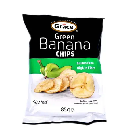 Grace Banana Chips Green 85g