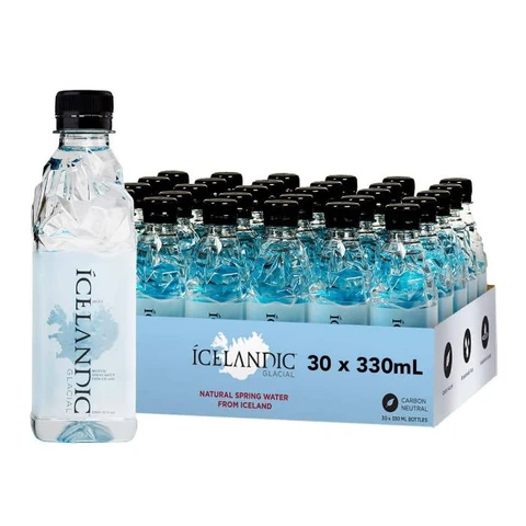 ICELANDIC GLACIAL Natural Mineral Water - PET 30 x 330ml