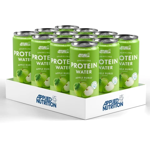 Applied Nutrition Sparkling Protein Water Apple Burst Flavour Multipack - 12 x 330 ml