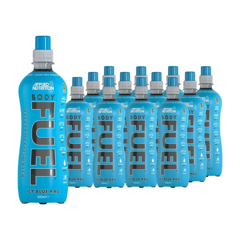 Applied Nutrition Body Fuel Electrolyte Hydration Drink Icy Blue Raspberry Flavour - 12 x 500ml