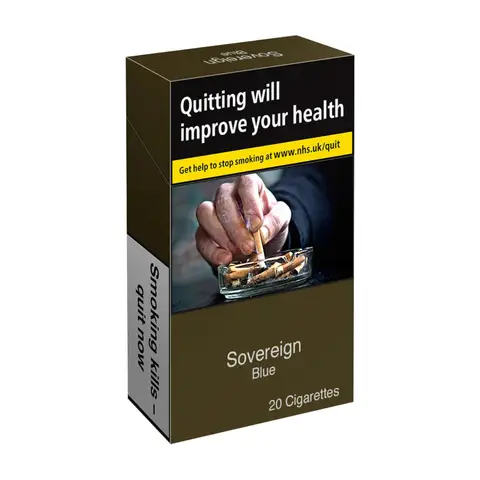 Sovereign Blue King Size 20 Cigarettes