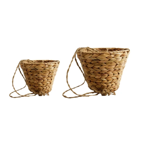 Hanging Water Hyacinth Planter Set of 2