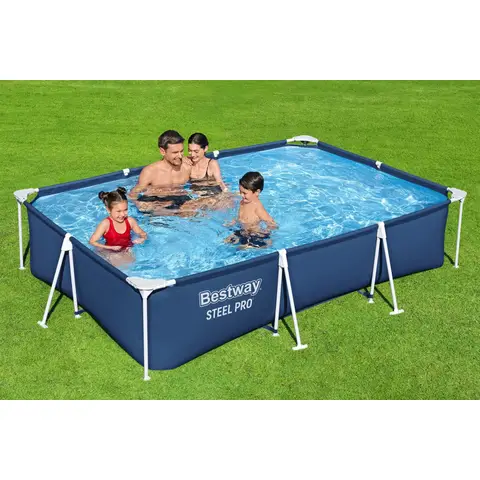 Bestway® Steel Pro®   9'10" x 6'7" x 26"/3.00m x 2.01m x 66cm Pool
