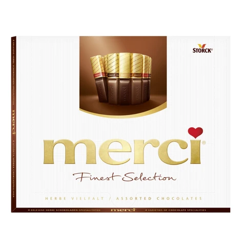 Merci Bitterschokoladen-Sortiment 250g