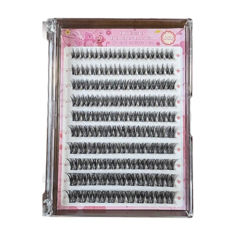 MeoMagic 10rows-120pcs Classic Eyelash Extensions(Requires Glue)-F30