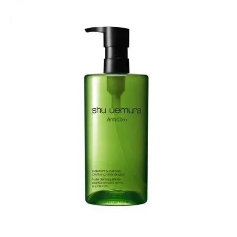 Shu Uemura Anti/Oxi+ Clarifying Cleansing Oil - Reinigungsöl gegen Umweltschadstoffe & fahle Haut mit Grüntee-Extrakt 450 ml