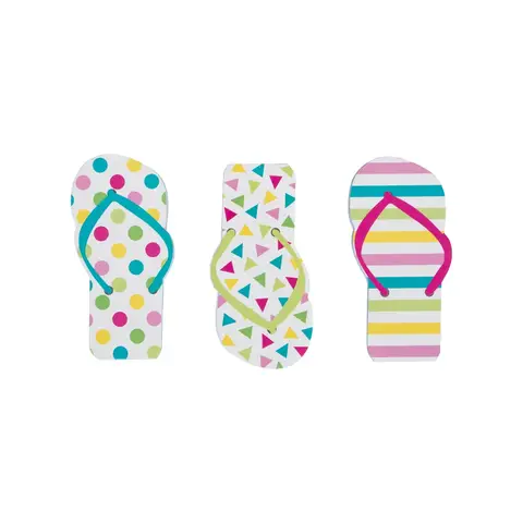 Unique Flip Flop Notepads, 12 pack