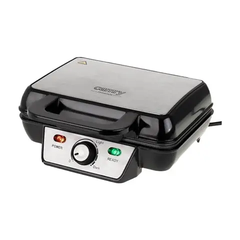 Camry CR 3046 XXL Waffeleisen Waffelautomat für 2 Waffeln 1600 Watt