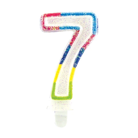 CLAIREFONTAINE Bougie chiffre, 7