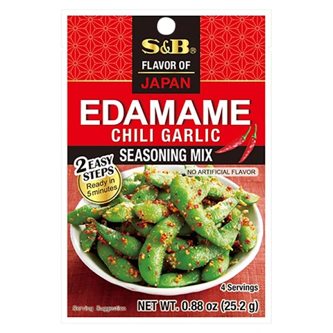 S&B Edamame Chilli Garlic Seasoning Mix 25.2G