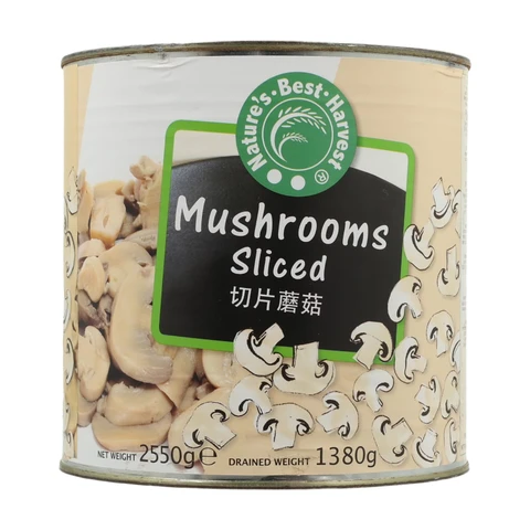 Nature's Best Harvest Champignons, geschnitten, 2500g