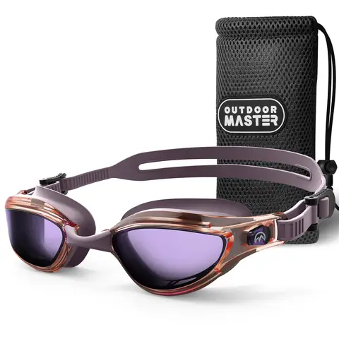 OutdoorMaster Goby Lunettes de natation adulte - Violet