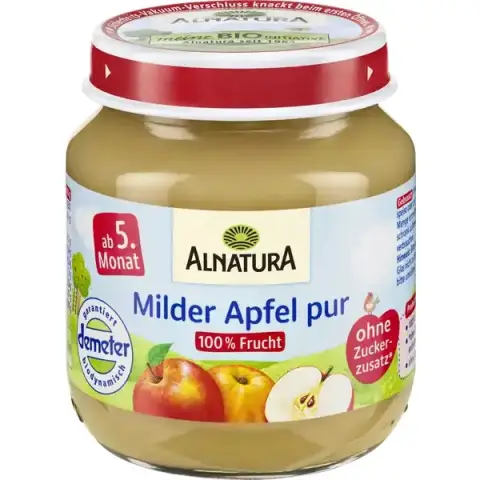 Alnatura Bio Milder Apfel pur 125g