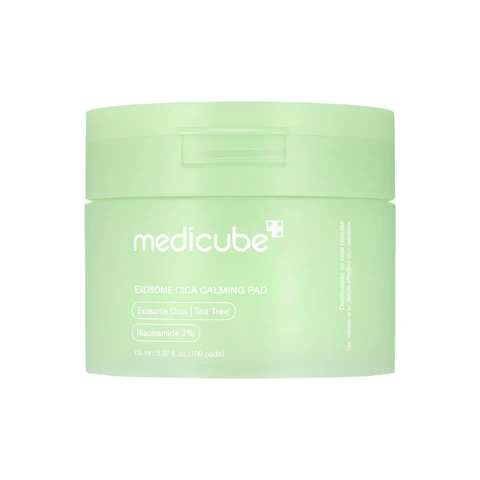 Medicube Korean Toner Pads - Beruhigend & Feuchtigkeit spendend für empfindliche Haut - 100 Stück