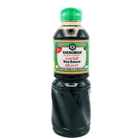KIKKOMAN Reduced Sodium Soy Sauce 480ml