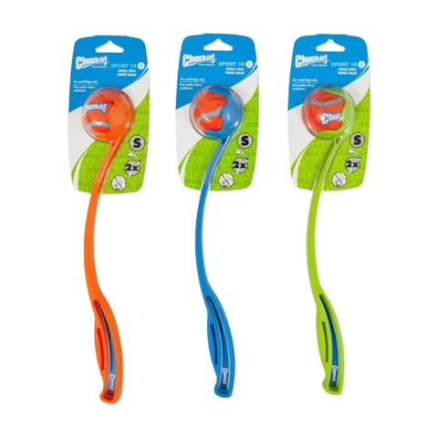 CHUCKIT Sport 14S Lanceur de balle avec balle - 35 cm