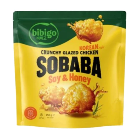 Bibigo Poulet Frit Sobaba Soja Et Miel 250G