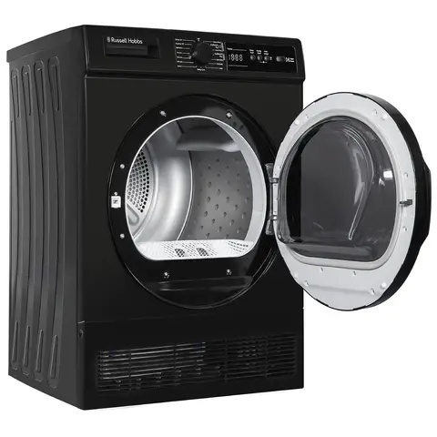Russell Hobbs RH8CTD111B 11 Series, 8kg Condenser Dryer in Black