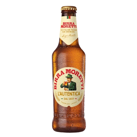 BIRRA MORETTI Bière blonde L'Autentica 4,6 %