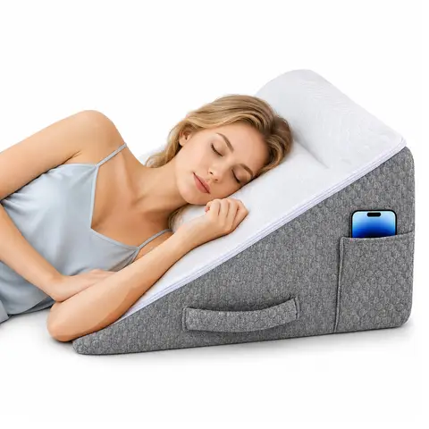 Bequem anlehnen: Bett Kopfteil Kissen