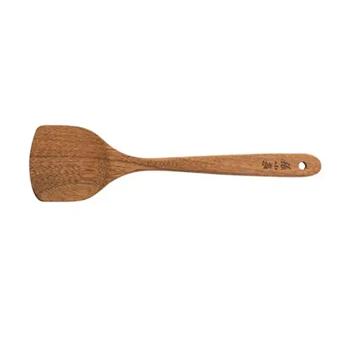 Zhang Xiaoquan Cuillère chinoise en bois (330 mm) – fine, pour la cuisine et la cuisson – usage domestique
