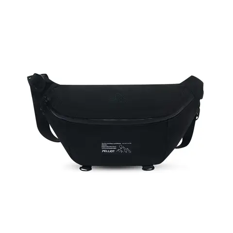 PELLIOT Sac banane quotidien Unisexe Sport Extérieur Mains Libres Pratique – Intemporel et polyvalent, Noir