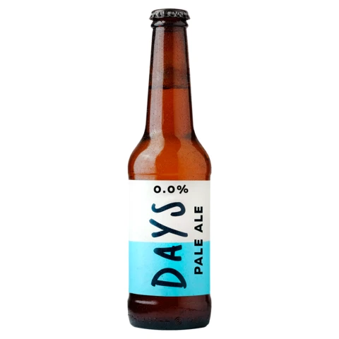 Days 0.0% Alcohol Free Pale Ale 330ml Bottle