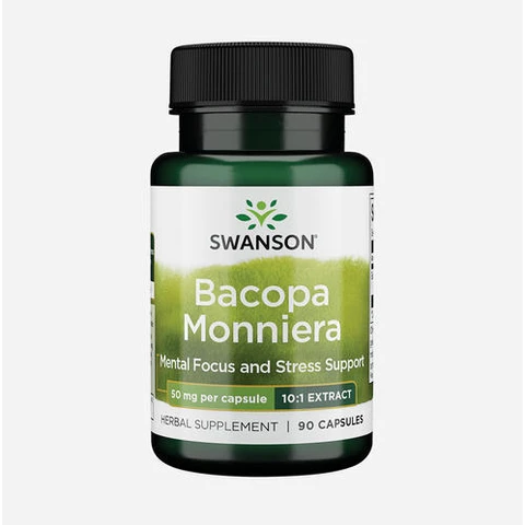 Full Spectrum Bacopa Monniera 50 mg 90 pieces