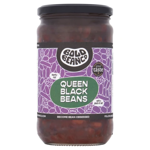 Bold Bean Queen Black Beans 570g