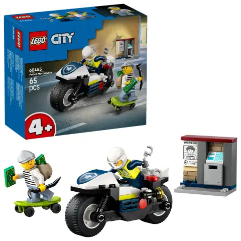 LEGO CITY 60455 Police Motorcycle