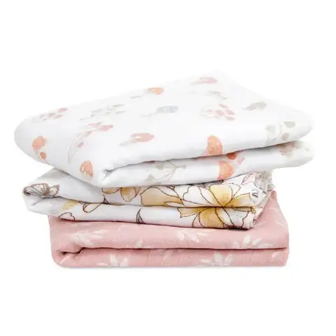 aden + anais™ Boutique Cotton Muslin Squares 3 Pack Earthly