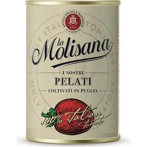La Molisana Tomates pelées "pelati" 100 % italiennes - 400 g