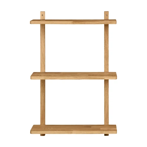 Furbulous House Nordic Étagère murale en chêne, 20 x 50 x 75 cm
