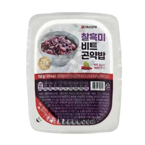 DSKONYAKU Konjak-Reis, schwarzer Klebreis, Rote Bete, 150 g