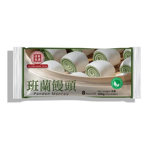 JYLY Pandan Mantou (8 per pack)