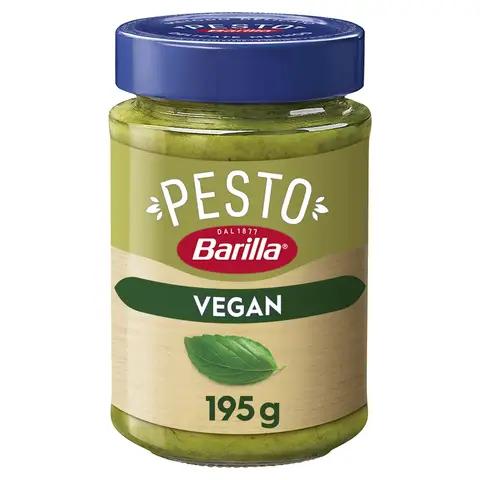 Barilla Sauce au pistou au basilic végane 195 g