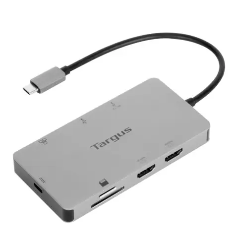 Targus USB-C™ Universal Dual HDMI 4K Docking Station with 100W Power Delivery Pass-Thru (Retail Packaging)