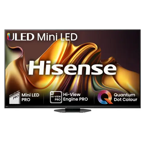 Hisense 65"U8NQ Mini LED 4K HDR Smart VIDAA OS TV-65U8NQTUK