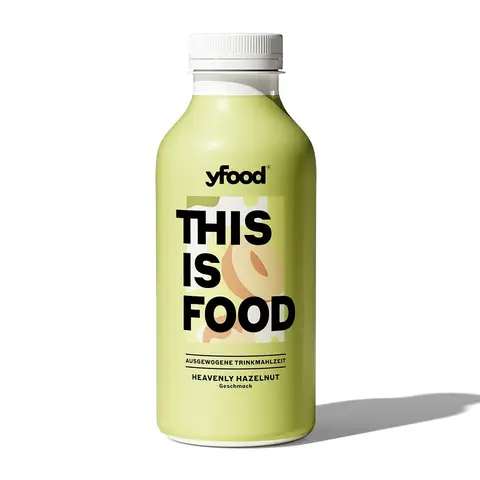 YFood Trinkmahlzeit Heavenly Hazelnut 500 ml X 6
