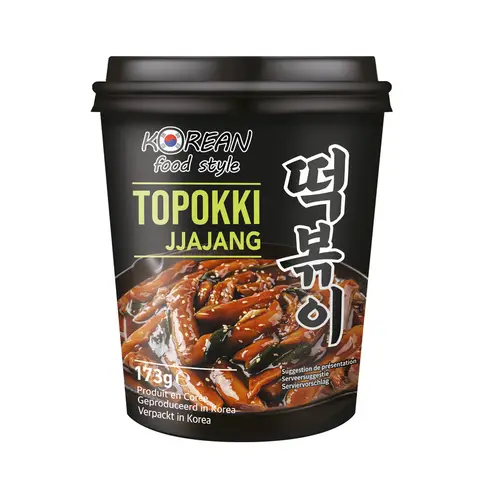 Korean Food Style Reiskuche Topokki schwarz bohn  173g