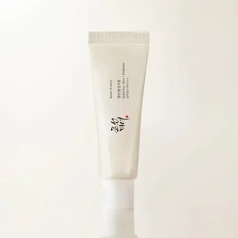 Beauty of Joseon Relief Sun: Rice + Probiotics 50 ml" vertaald naar het Nederlands is "Beauty of Joseon Relief Sun: Rijst + Probiotica 50 ml".